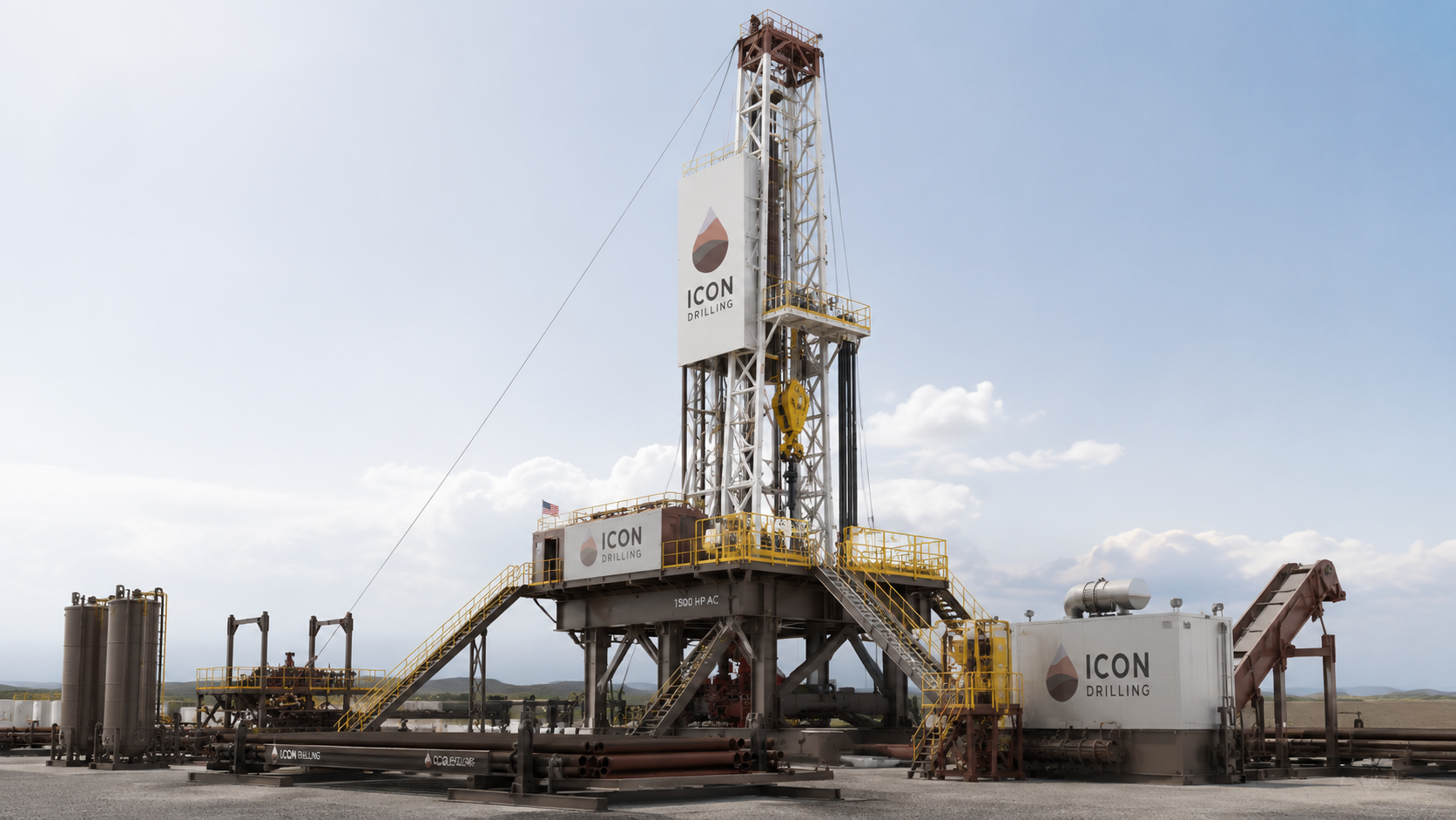 ICON 1500HP drilling rig
