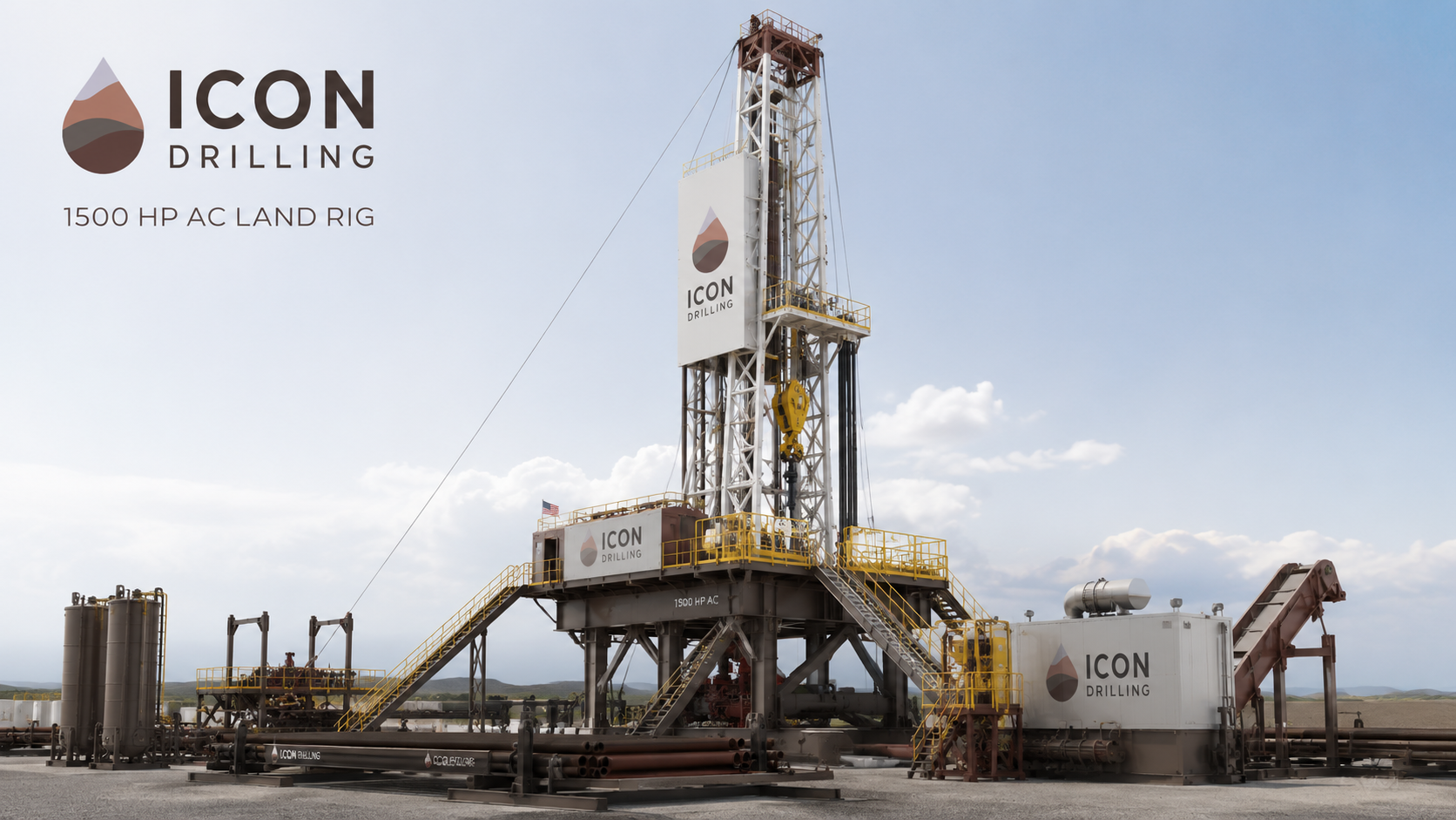 ICON 1500HP drilling rig