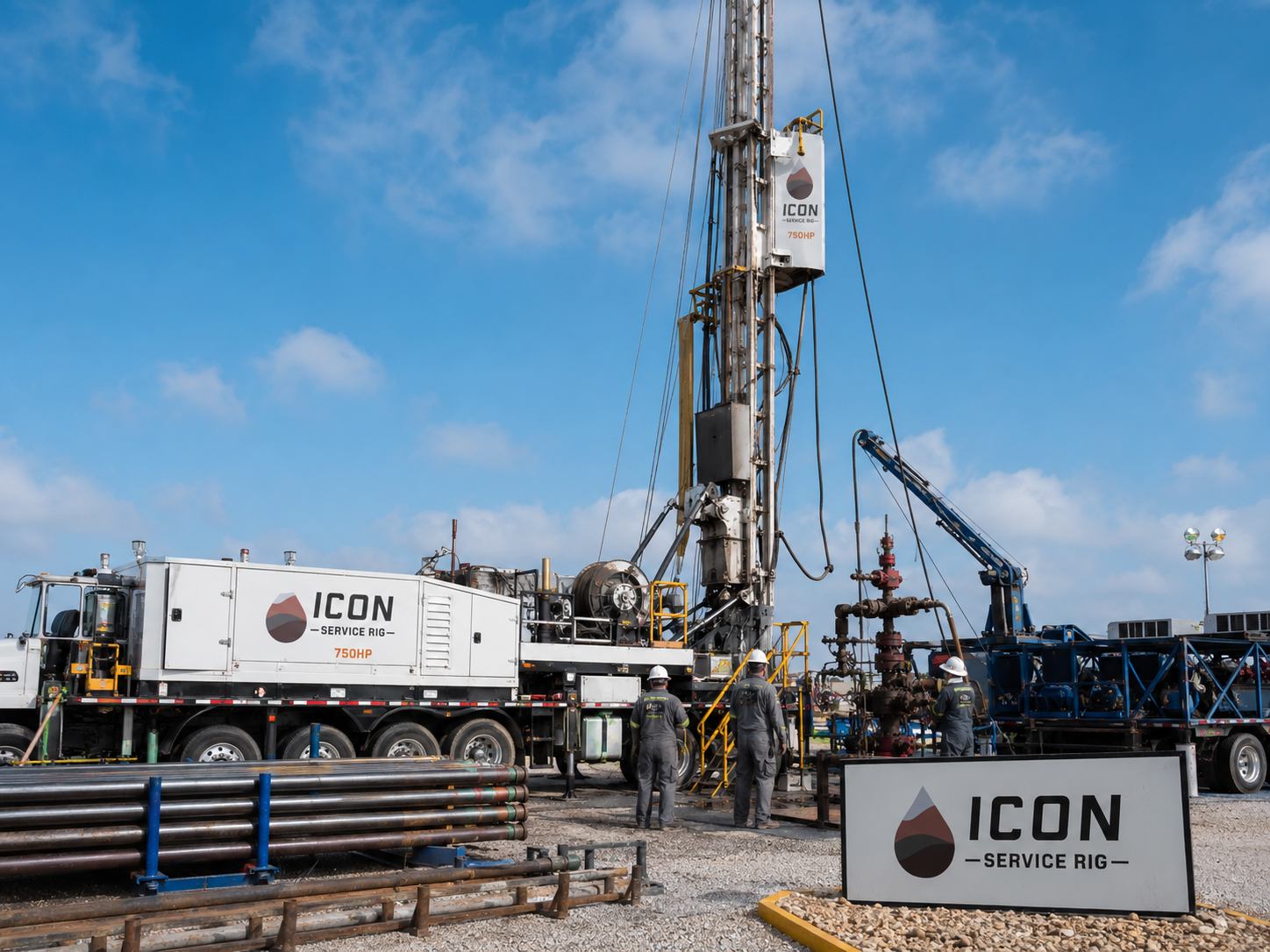 ICON 750HP service rig